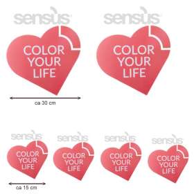 Türaufkleber (Sticker) Sens.us Color Your Life