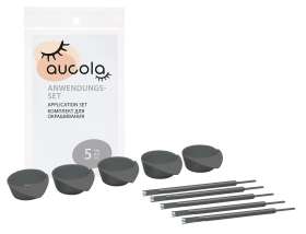 aucola Anwendungsset für Augenbrauen- & Wimpernfarbe
